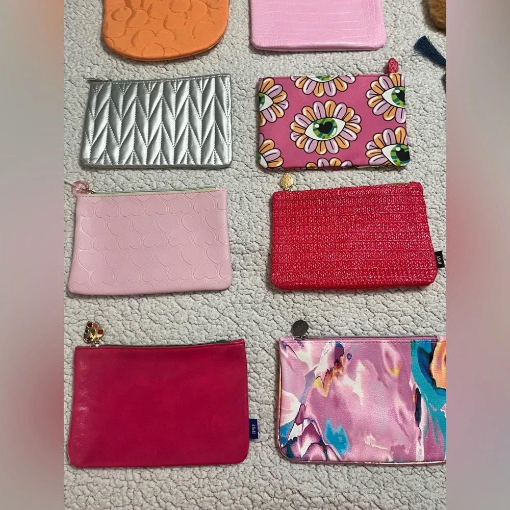 Assorted Small Cosmetic Ispy Pouches